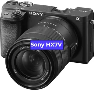 Ремонт фотоаппарата Sony HX7V в Санкт-Петербурге